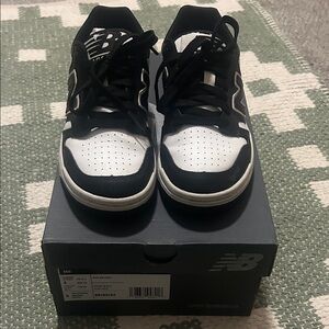 New Balance Monochrome Athletic Shoes